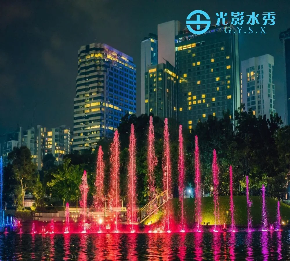 Colorful LED Light Laser Show Music Dance Water Screen Movie Fountain Factory Import and Export