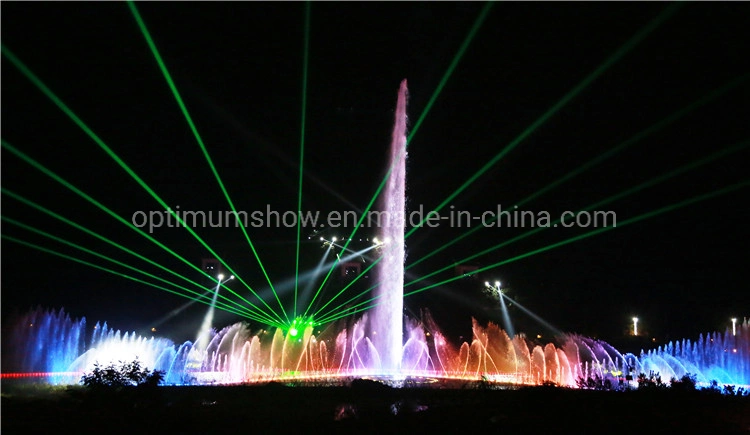 National Park 110 M Dancing Water Show Fountain with RGB Light and Laser Fire