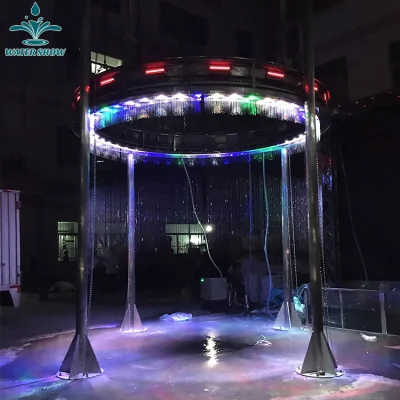 Rideau d'eau numérique de musique de danse de lumière de LED