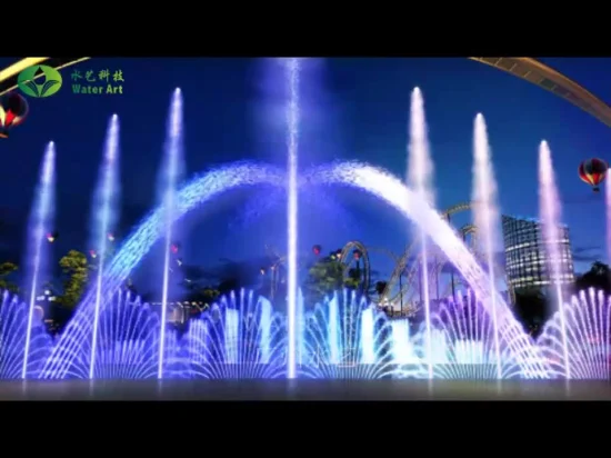 Fontaine de plancher de terre sèche à jet d'eau sans rendez-vous pour City Central Plaza sans piscine